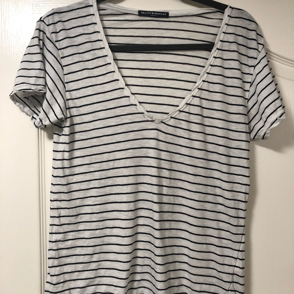 Brandy Melville Striped Tee